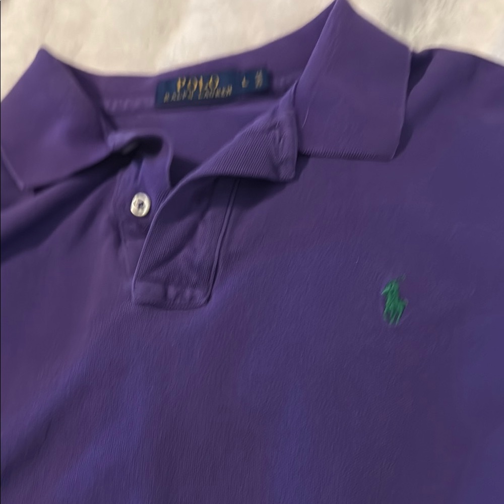 Ralph Lauren Purple Polo Shirt